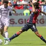 Atta durante la partita di Cagliari. Foto Petrussi
