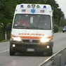 Pordenone. Un'ambulanza durante un soccorso9.