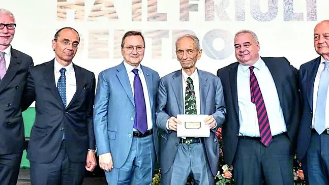 Da sinistra, Noacco, Occhialini, Azzi, Sartoretti, Fruttarolo, Dell’Erba