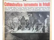La prima pagina del Messaggero Veneto