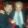 Gianfranco Butinar assieme a Bruno Pizzul