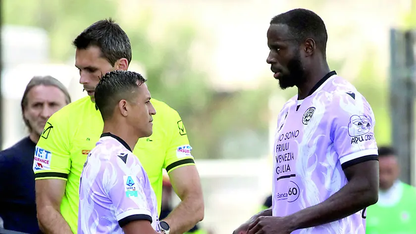 Keinan Davis a Cagliari è stato sostituito da Alexis Sanchez (foto Petrussi)