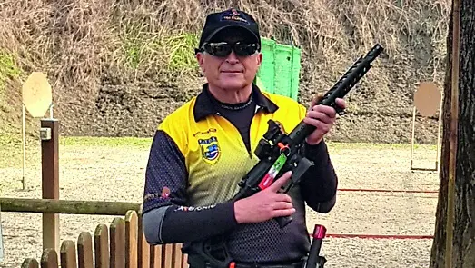 Sergio Ius, 66 anni, partirà con la Nazionale italiana per la Repubblica Ceca