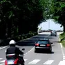 9 ottobre 2013. Aviano. Un'immagine del traffico sulla Pedemontana occidentale.