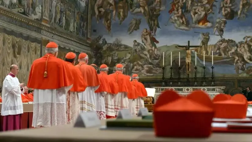 Il Conclave per l'elezione del Papa si svolge nella Cappella Sistina