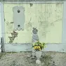 La tomba di Olivo Manfrin nel cimitero di San Vito