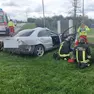 I soccorsi sul luogo dell'incidente a Bertiolo