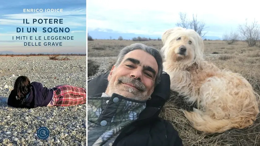 Enrico Iodice, sanquirinese, e la copertina del suo libro