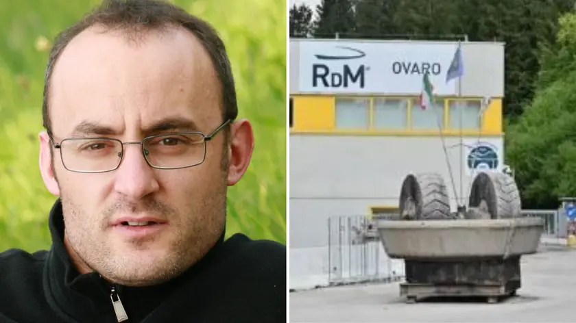 Paolo Straulino è morto in un incidente sul lavoro alla cartiera Rdm di Ovaro