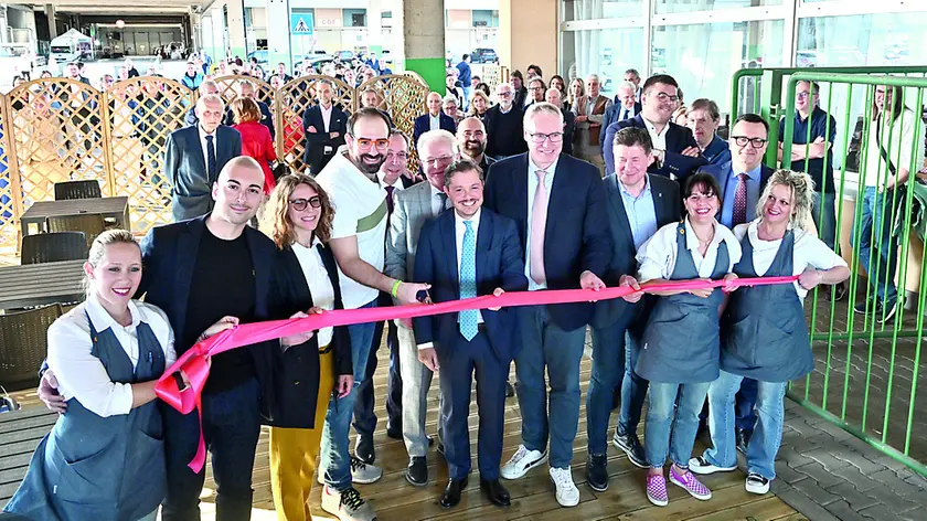 La festa per i 41 anni di Udine Mercati. Foto Petrussi