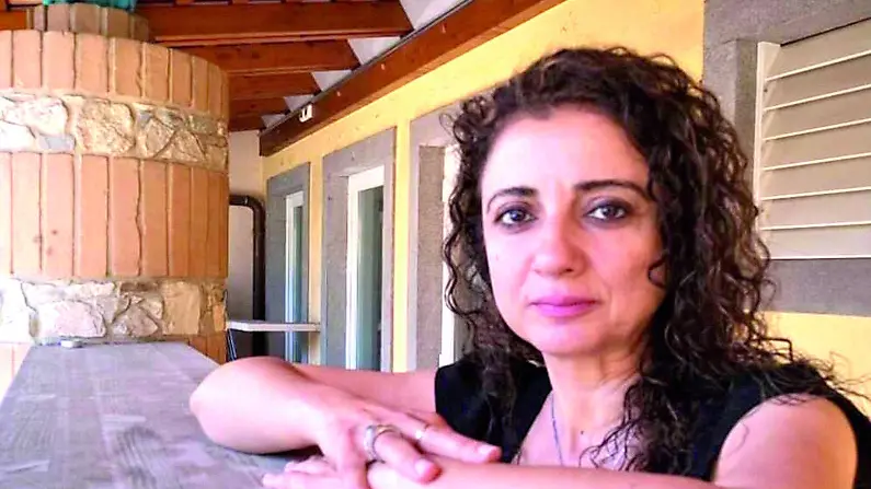 Ibtisam Azem, romanziera, scrittrice di racconti e giornalista palestinese FOTO LUCA A. D’AGOSTINO