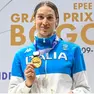 Giulia Rizzi e la medaglia d'oro a Bogotà (Foto Federscherma)