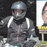 Il 35enne Latif Latifovic in sella alla sua moto, con la quale è rimasto coinvolto nell’incidente stradale