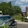 Sul posto sono intervenuti i vigili del fuoco