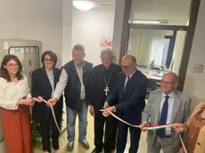 Il taglio del nastro all'hub di giustizia di comunità di via Treppo a Udine