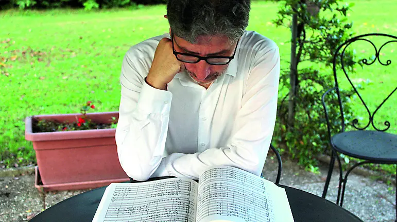 Cristian Carrara, compositore pordenonese, docente di composizione al Conservatorio di Udine