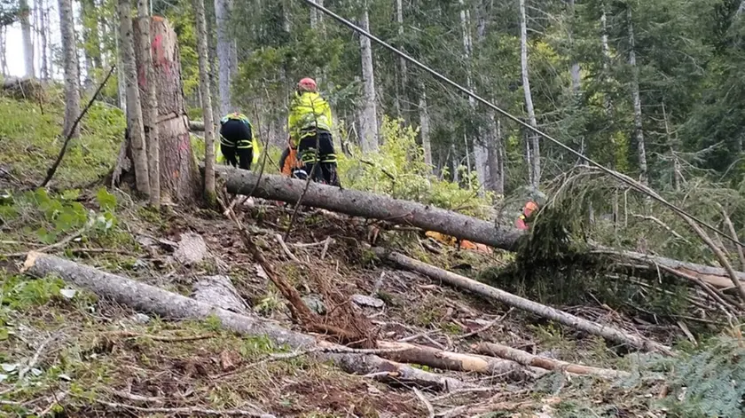 Il luogo dell'incidente mortale