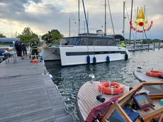 Il catamarano su cui si è verificata la tragedia a Sant'Elena