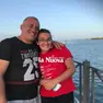 Umberto Chiti con la figli Anna, morta a 17 anni a seguito di un incidente nautico