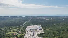 L'Interporto di Trieste visto dall'alto