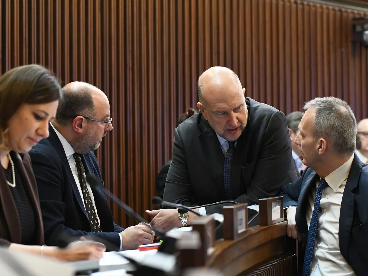 Celotti, Moretti, Cosolini e Russo del Pd in Consiglio regionale