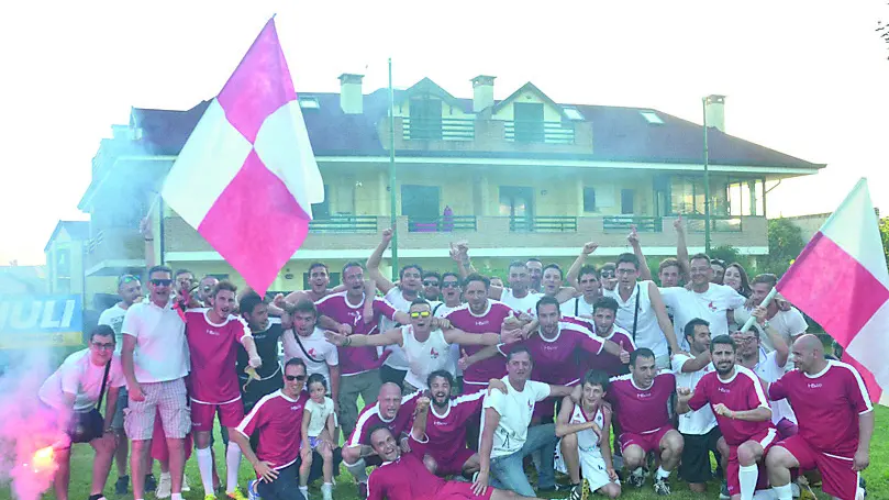 Il calcio era una delle competizioni più sentite del torneo