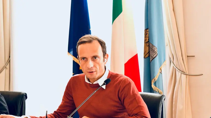 Il governatore Fvg Massimiliano Fedriga