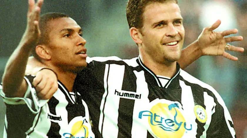 Amoroso e Bierhoff: con Poggi formano un tris di bocche da fuoco capace di mandare in crisi ogni avversaria.