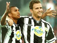 Amoroso e Bierhoff: con Poggi formano un tris di bocche da fuoco capace di mandare in crisi ogni avversaria.