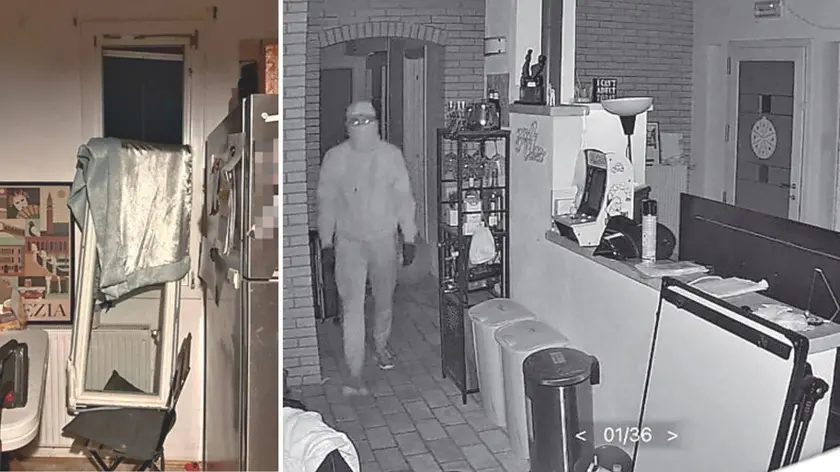I ladri in azione nella villetta a Cordenons