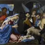 Una delle opere in mostra: Lorenzo Lotto, Natività