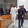 Dipre Vasquez in aula durante il processo