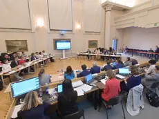 Il consiglio comunale durante la seduta del 26 maggio