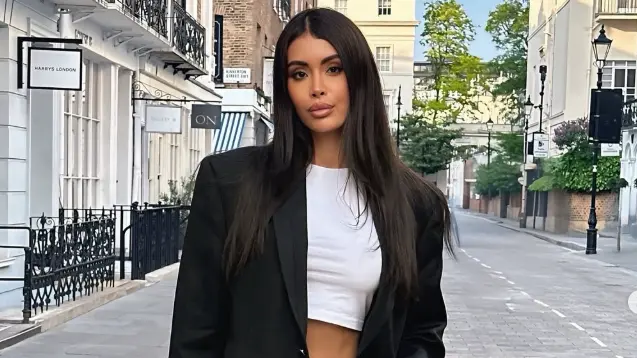 La modella veneta Ahlam El Brinis