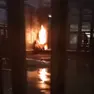 Un’immagine dei disordini dello scorso gennaio al Cpr di Gradisca d’Isonzo