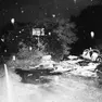 La carcassa della 500 in una foto pubblicata sul Piccolo nel 1972