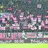 La curva del Milan durante la partita a Udine (foto Petrussi)