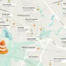La mappa degli interventi