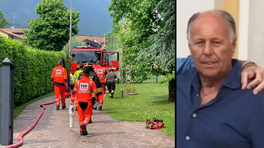 A destra Fabio Zanolin, 75 anni