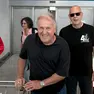 L'arrivo di Zico al Trieste Airport (foto di Katia Bonaventura)