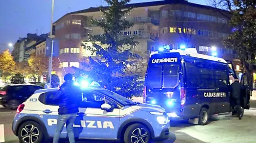 Controlli delle forze dell'ordine a Udine © Foto Petrussi
