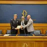Da sinistra, Urbano Floreani, Roberto Giurano e Gabriele Cont