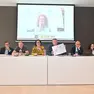 Giornalisti del Messaggero Veneto alla riunione di redazione in esterna ©Foto Petrussi