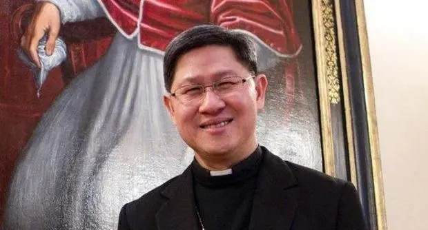 Il cardinale filippino Luis Antonio Gomik Tagle