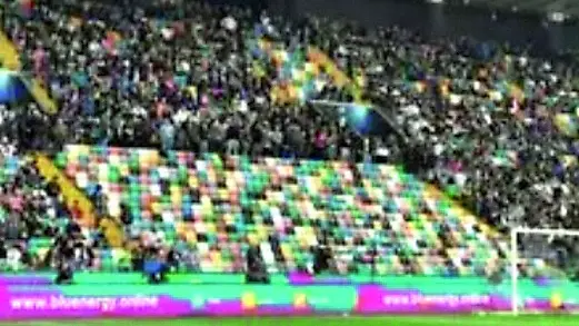 Lo spicchio di Curva Nord rimasto vuoto per la protesta dei tifosi durante la partita con la Sampdoria