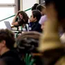 Studenti universitari a lezione in una foto di archivio