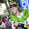 Un sorridente Matteo Doretto durante una premiazione