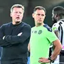 L’allenatore dell’Udinese Kosta Runjaic con al suo fianco il vice, il polacco Przemyslaw Malecki fotopetrussi