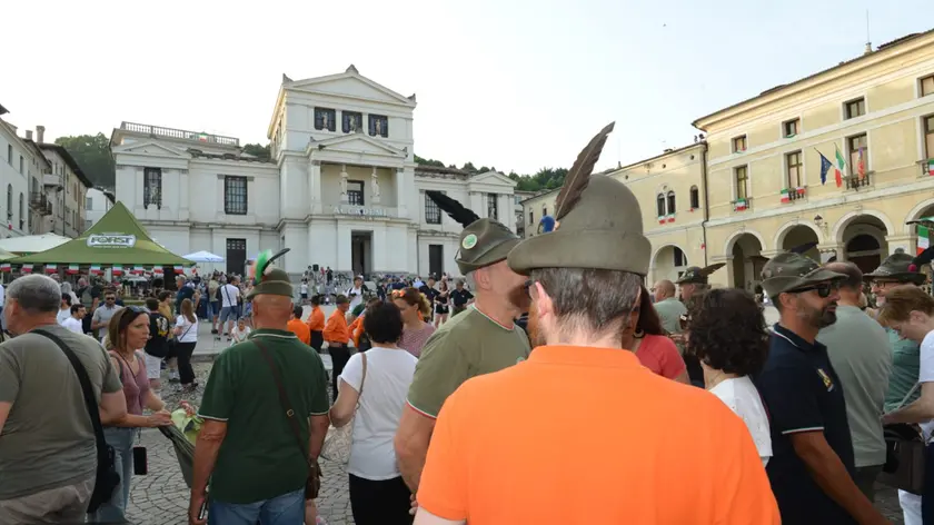 Gli alpini a Conegliano per l'adunata interregionale