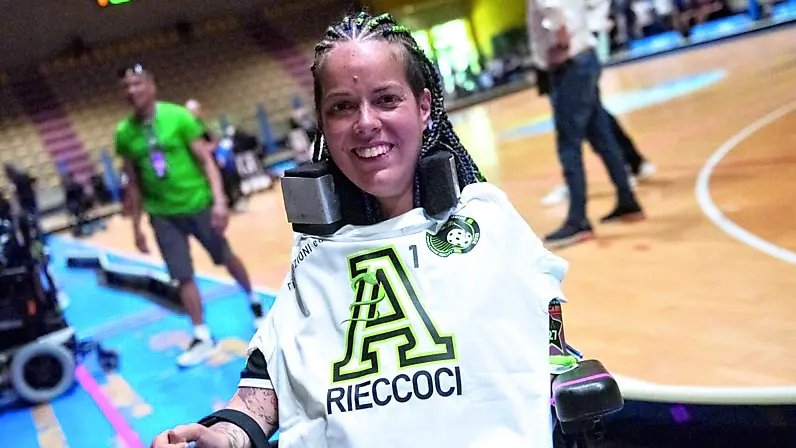 Benedetta De Cecco con la maglia per la promozione in A1